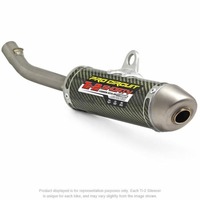 KX250 05-09 Ti2 SHORTY RACE | SILENCER, CARBON/KEVLAR/TITANIUM CONSTRUCTION