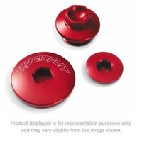 YZ250F 07-13 ENGINE PLUG | KIT 3 X PLUGS (RED ANODISED)