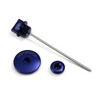 TTR110 08-24 ENGINE PLUG | KIT 2 X PLUGS & 1 X DIPSTICK (BLUE ANODISED)