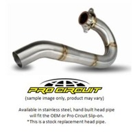 KX250F 04-8 RMZ250 04-6 HEADER | STAINLESS