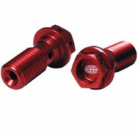 BRAKE BANJO BOLT KIT (RED)