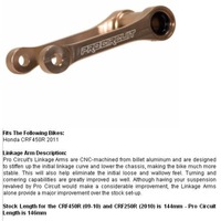 CRF450R 2011 LINK ARM | 145MM (STOCK 143)  $#$