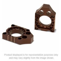 AXLE BLOCKS KX KXF 03-14 RMZ | 250 RMZ450 04-13 (KX KXF ALL 125-450 03-16) (PC BROWN)