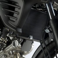 R&G RADIATOR GUARD SUZ 650 VSTROM 12 (COLOUR:BLACK)