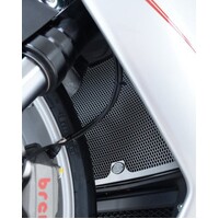 R&G RADIATOR GUARD TI MV_Agusta F4 1000R 10- (COLOUR:TITANIUM)