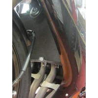 R&G RADIATOR GUARD KAW ZX10-R 06-07 (COLOUR:BLACK)