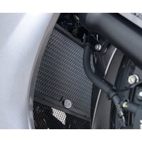 R&G RADIATOR GUARD HON CBR500R 2013- (COLOUR:BLACK)