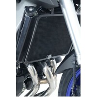 R&G RADIATOR GUARD YAM MT-09/TRACER (COLOUR:BLACK)