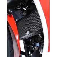 R&G RADIATOR GUARD HON CBR300 (COLOUR:BLACK)