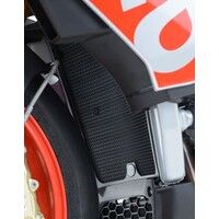 R&G RADIATOR GUARD APR TUONO RSV4 15- (COLOUR:BLACK)