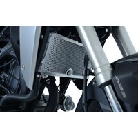 R&G RADIATOR GUARD HON CB300 18-  (COLOUR:BLACK)