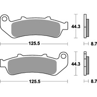 SBS 685HS FRONT PADS | SINTER STREET