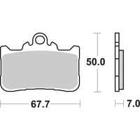 SBS 994HS FRONT PADS | SINTER STREET