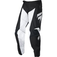 SHIFT 2020 Motorcycle YOUTH WHIT3 RACE PANT - BLK/WHT