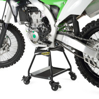 UNIT BIKE STAND - MX DOLLY | WITH WHEELS | BLACK