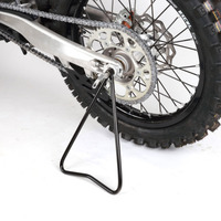 UNIT BIKE STAND - TRIANGLE | MX WITH QUICK LOCK | BLACK