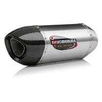 Yoshimura Alpha Signature Slip-On Exhaust Suzuki GSXS1000 / GSXS1000F - Stainless Steel/Carbon Fiber