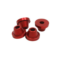 ZETA BAR MOUNT RUBBER KILLER | CR/CRF | RED 4 PCS