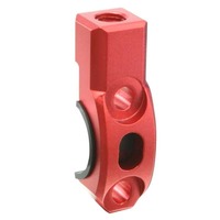 ZETA PERCH MOUNT CLAMP - ROTATING | + 10mm MIRROR MOUNT | RED