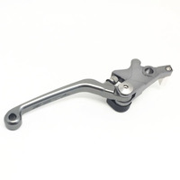 ZETA BRAKE LEVER PIVOT | XR230/250/250R/400R/650R/DK,CRM50/80/250R/AR,FTR,SL230,XLR125/250 | 4-Fin CNC