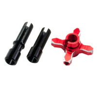 ZETA CLUTCH PERCH - PIVOT | CNC/FORGED REPLACEMENT ADJUSTER | RED