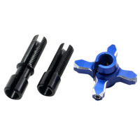 ZETA CLUTCH PERCH - PIVOT | CNC/FORGED REPLACEMENT ADJUSTER | BLUE