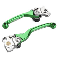 ZETA LEVER SET PIVOT | KX250 / KX450 '19- | FORGED | GREEN