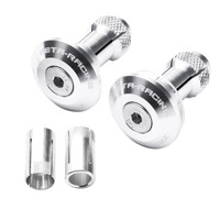 ZETA BAR END PLUGS ALLOY | 29mm | SILVER