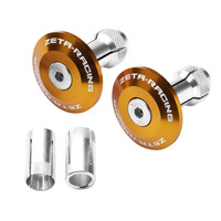 ZETA BAR END PLUGS ALLOY | 35mm | GOLD