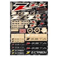 ZETA STICKER SET 46pcs