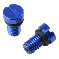 ZETA FORK AIR BLEEDER SCREW | KYB/SHOWA | BLUE 2PCS