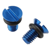 ZETA FORK AIR BLEEDER SCREW | WP | H-BLUE 2PCS