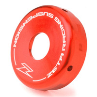 ZETA SHOCK END CAP | SHOWA 50mm | RED