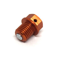 ZETA DRAIN BOLT - MAGNETIC | M12x12 - P1.5 | ORANGE