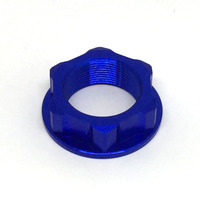 ZETA STEERING STEM NUT | M24x32-P1.0 H12 | BLUE