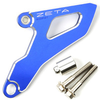 ZETA FRONT SPROCKET COVER | CRF250R'04-09, CR250R'02-, YZ125'06- | BLUE