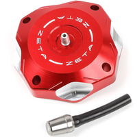 ZETA FUEL CAP ALLOY | CRF250/450 '02-'17 | RED