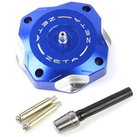 ZETA FUEL CAP ALLOY | DRZ400,WR250X/R | BLUE