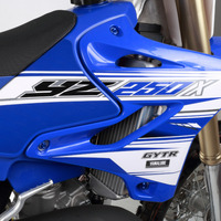 ZETA PLASTICS BOLT KIT ALLOY | YZ125/250 '08- | 17 PCS BLUE