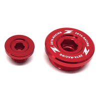 ZETA ENGINE PLUG | KX250F '04-10, RMZ250 '04-07 | RED