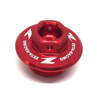 ZETA OIL FILLER PLUG | RM/RMZ, SEROW 250 | RED