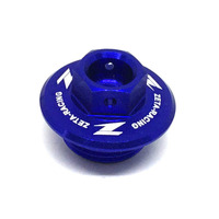 ZETA OIL FILLER PLUG | RM/RMZ, SEROW 250 | BLUE