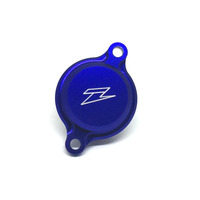 ZETA OIL FILTER COVER | YZ450F '10-, YZ450FX '16-, YZ250F '14-, YZ250FX '15-, WR450F '16-, WR250F '15- | BLUE