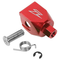 ZETA GEAR LEVER REVOLVER | REPLACEMENT TIP MOUNT - STRAIGHT | RED