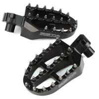 ZETA FOOTPEGS ALLOY ULTRAWIDE | YZF250/450,YZ125/250 | 57mm BLACK