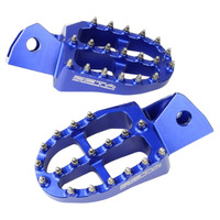 ZETA FOOTPEGS ALLOY ULTRAWIDE | WR250R | 57mm BLUE