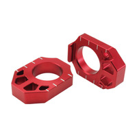 ZETA AXLE BLOCKS | CR '02-, CRF/X '02- | RED