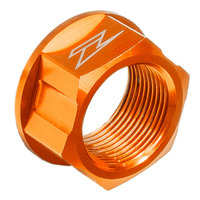 ZETA AXLE NUT | M25x32-P1.5 H18 | ORANGE