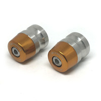 Z-STREET BAR END PLUGS ALLOY ROAD | 29mm | GOLD