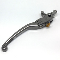 Z-STREET BRAKE LEVER ROAD - PILOT CNC | YAM/KAW/SUZ | SILVER